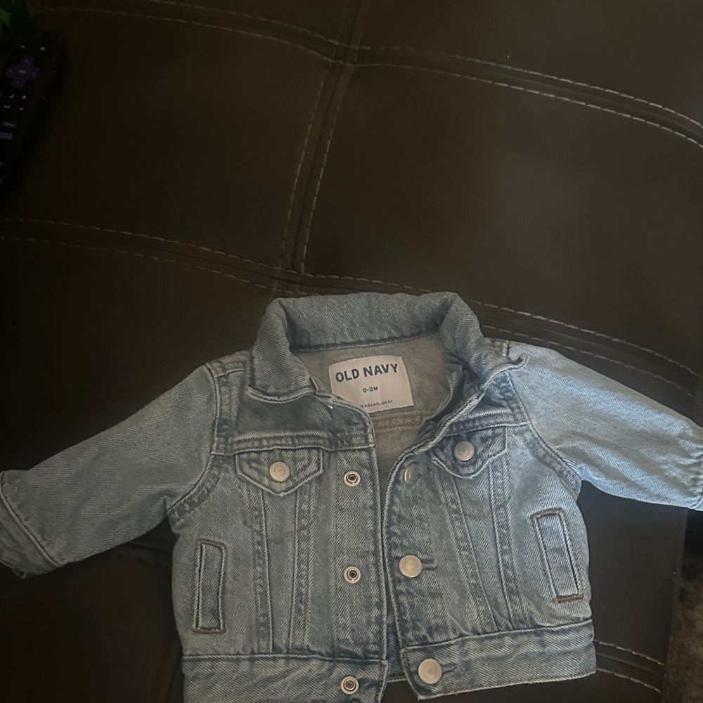 Old Navy Kids Light Blue Jean Jacket